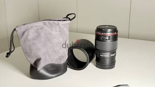 Canon EF 100mm 2.8 macro عدسة كانون