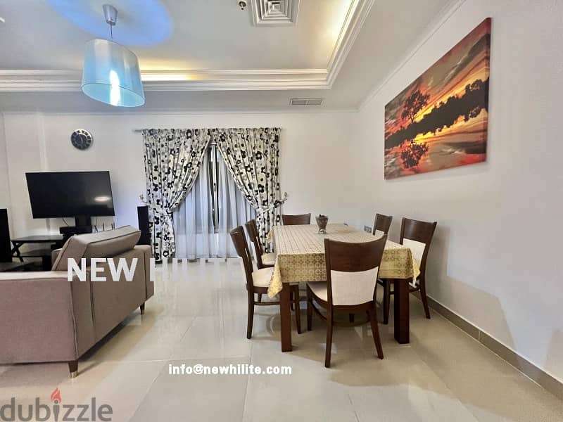 FULLY FURNISHED THREE BEDROOM SEA VIEW APARTMENT FOR RENT IN MANGAF 6