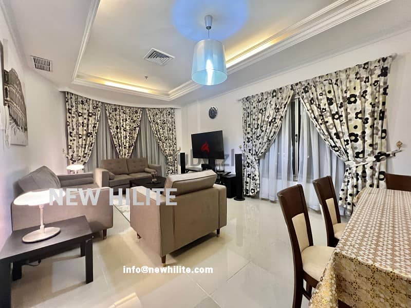 FULLY FURNISHED THREE BEDROOM SEA VIEW APARTMENT FOR RENT IN MANGAF 11