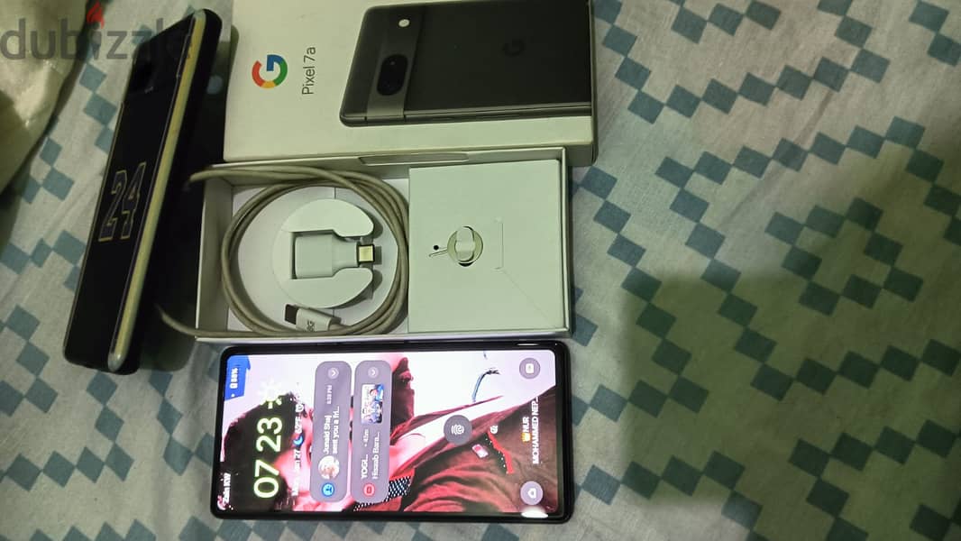 Google pixel 7a full box 8