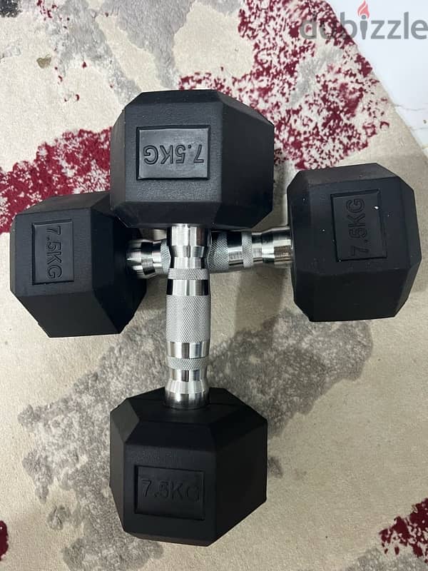 new dumbbell set with best price best quality all weight available 17