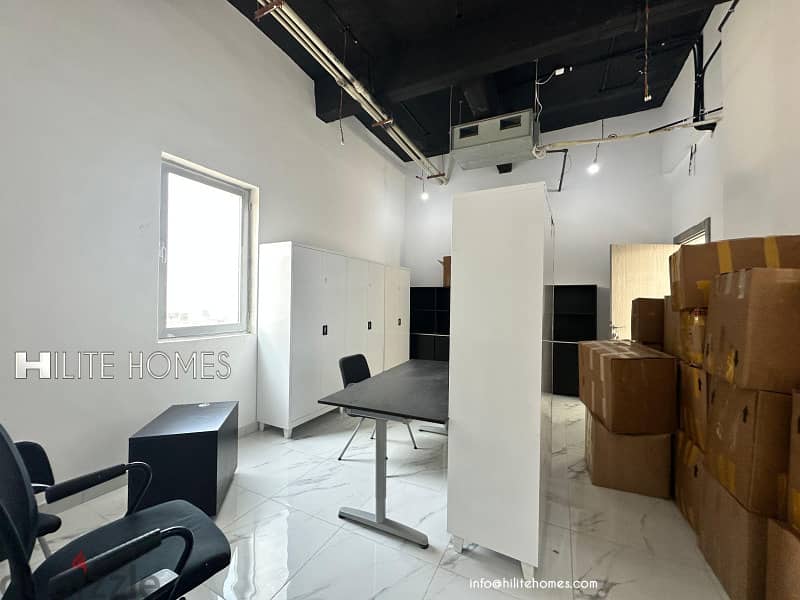 COMMERCIAL BRAND NEW OFFICE FOR RENT IN SALMIYA 7