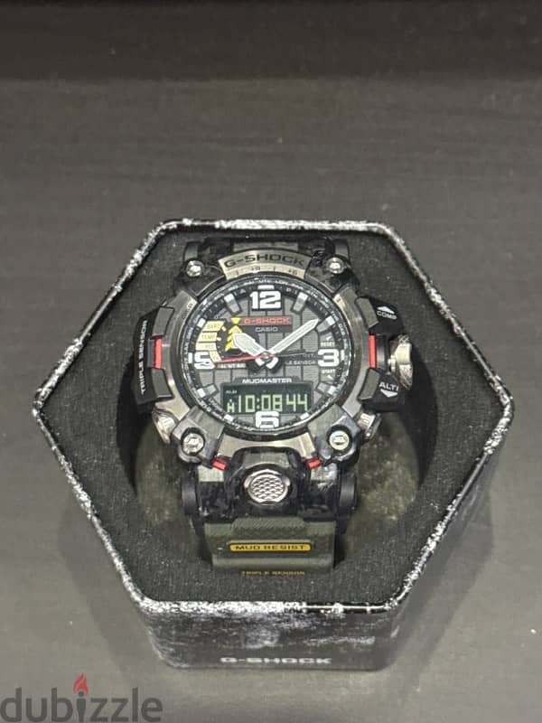 CASIO G-SHOCK Watch MUDMASTER Radio Solar GWG-2000-1A3JF Men's Green 1