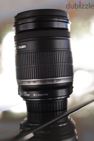 Canon Lens 18-200 EF-S Image stabilizer