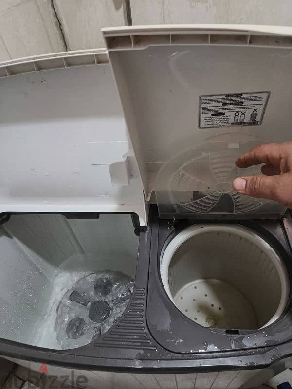 LG washing machine works well 1