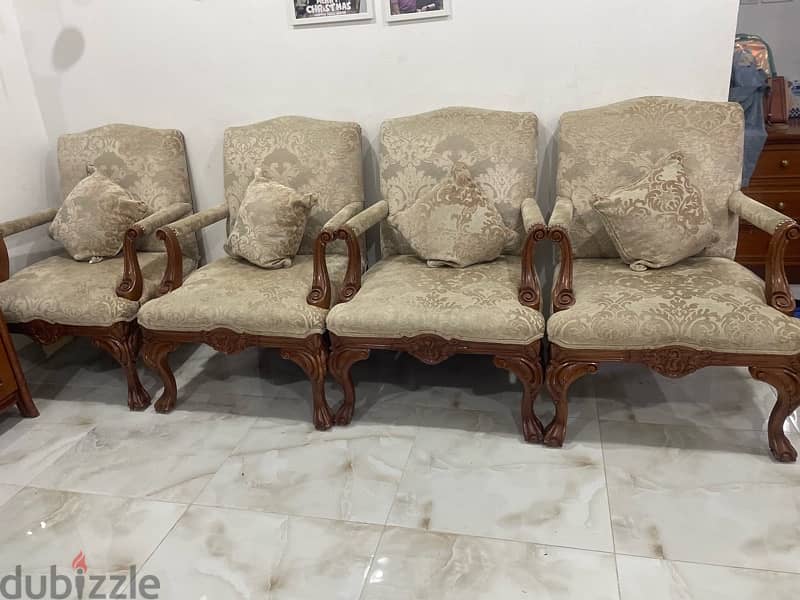 For Sale: Single Seater Wooden Furniture (Excellent Condition) 2