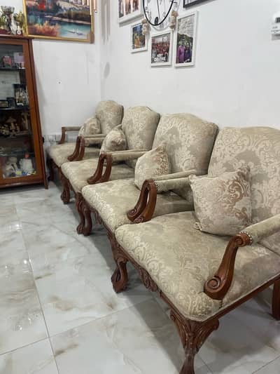 For Sale: Single Seater Wooden Furniture (Excellent Condition)