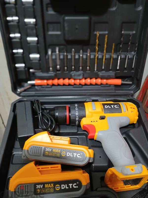 Cordless Drill Machine Set 4