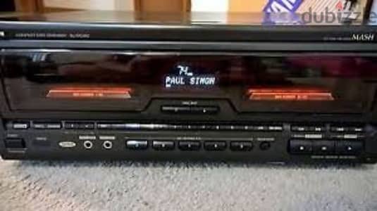 teahnics cd changer made in Japan can play 111 cd  capacity