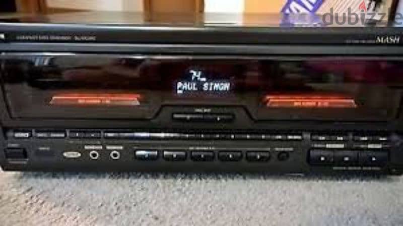 teahnics cd changer made in Japan can play 111 cd  capacity 0