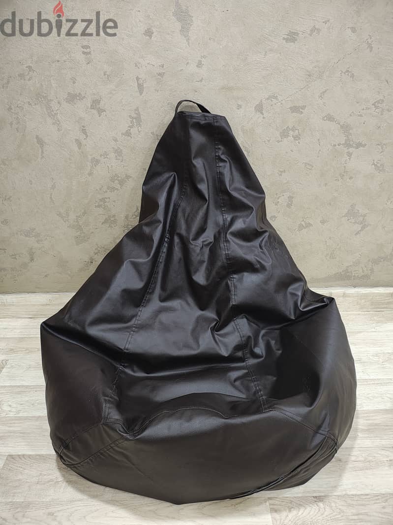 Faux leather bean bag XXXL size 2