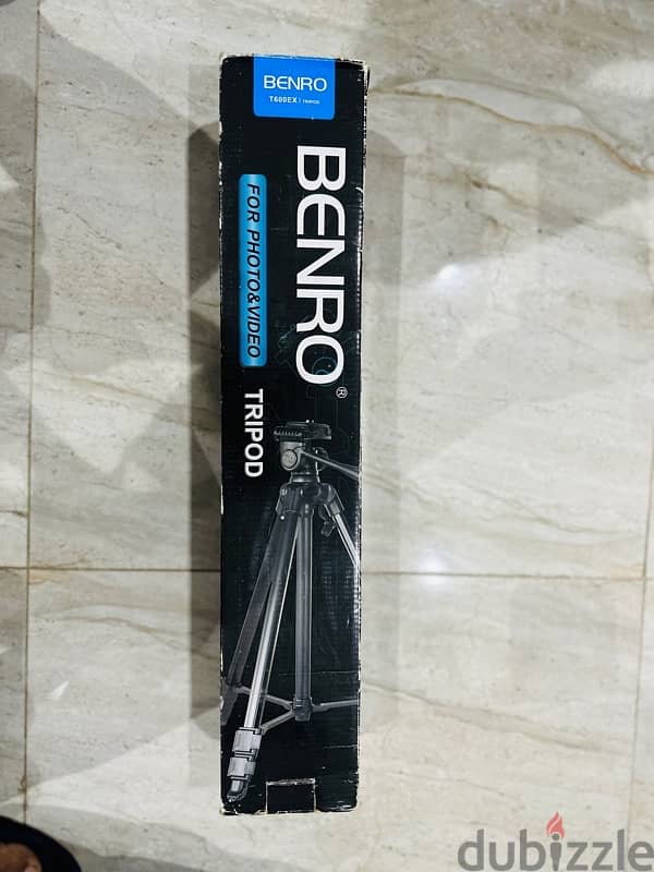 Benro T660EX Photo and Video Tripod Aluminium 1