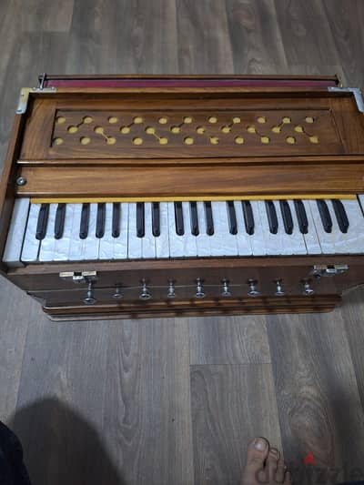 Bass Coupler Harmonium in new condition with cover available.