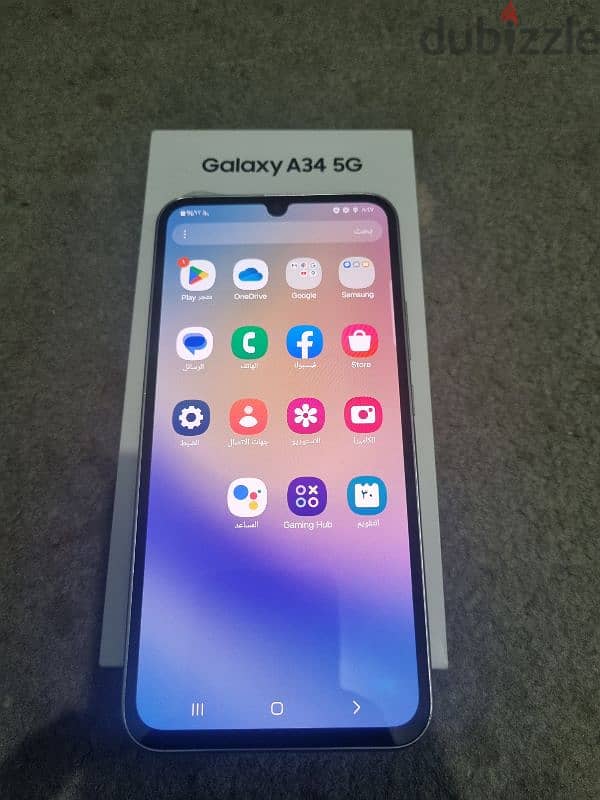 للبيع جلاكسي Samsung A34 5g بحالة ممتازه 3