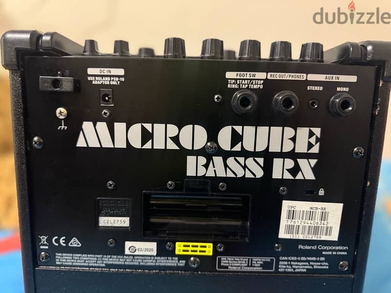 ROLAND MICRO CUBE BASS RX 1