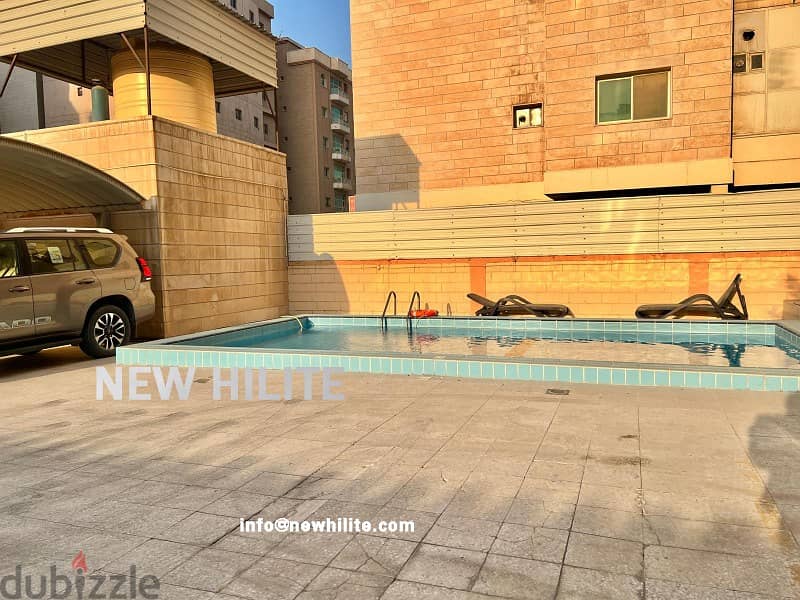 Three bedroom furnished apartment in Mangaf 1