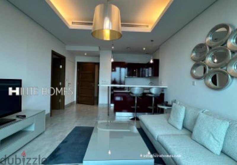 One-bedroom fully furnished apartment in Mangaf. 5