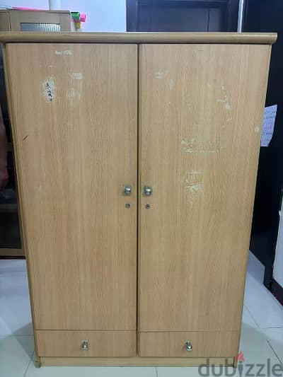 2 Doors Cupboard in Excellent Condition