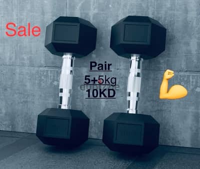 new dumbbell all available weight just call 98870072