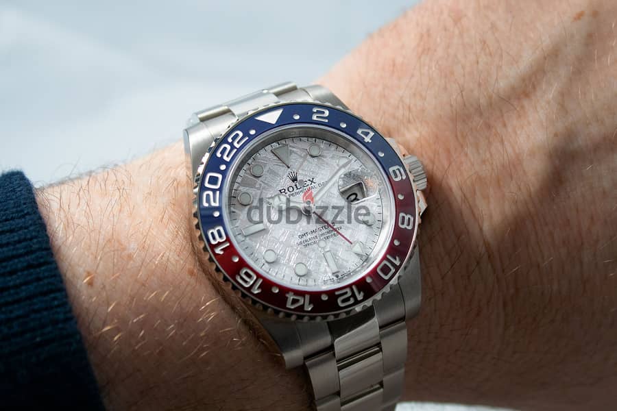 Rolex GMT-Master II 126719BLRO White Gold / Pepsi / Meteorite 1