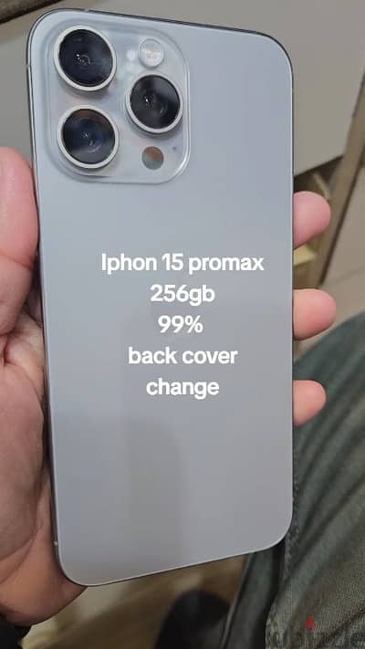 Iphon 15 promax 256gb 99%