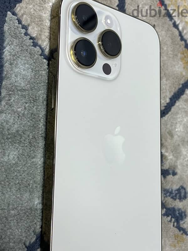 I phone 14 pro max 128gb gold 9