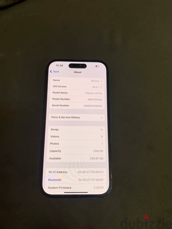 iPhone 14 pro 256 gb 2