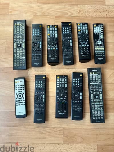 onkyo,yamaha,marantz,DENON,bose,Sony,bang &olufsen remote