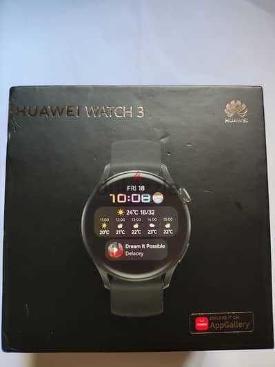 huawei Watch gt3 black, very light used , excellent condition