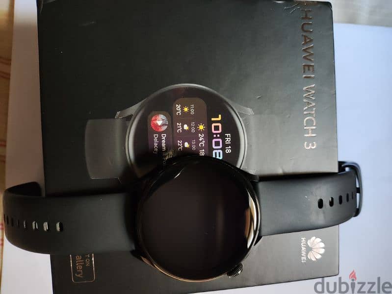 huawei Watch gt3 black, very light used , excellent condition 1