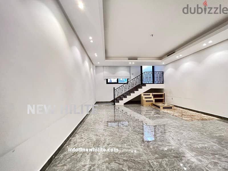 SIX BEDROOM DUPLEX WITH DIWANIYA & YARD FOR RENT IN FUNAITEES 4