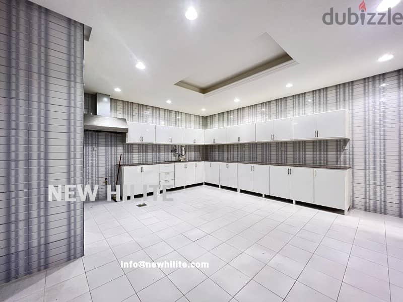 SIX BEDROOM DUPLEX WITH DIWANIYA & YARD FOR RENT IN FUNAITEES 9