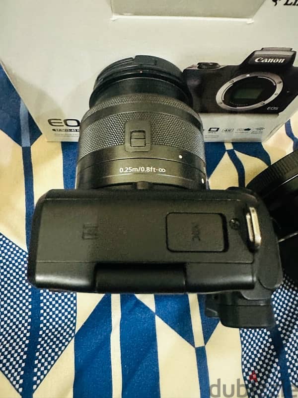 Canon M50 With 2 lens and mount adaptor 4