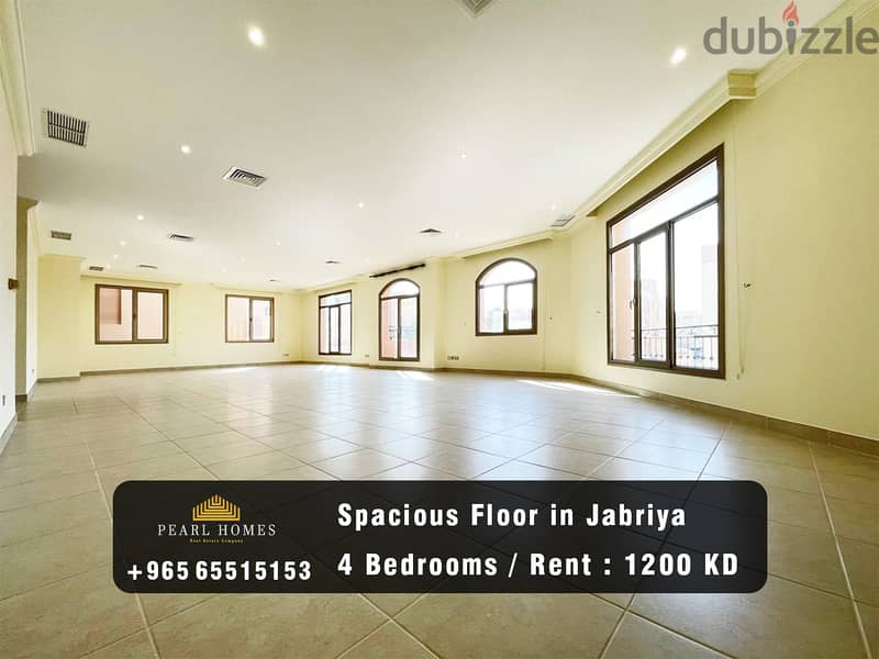 Spacious Floor for Rent in Jabriya 0