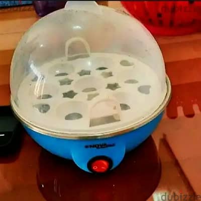 NOVA Blue Electric Egg Boiler 7 Eggs