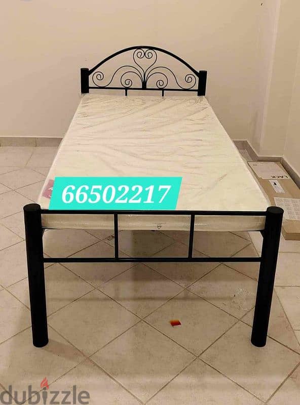 Brand new medicated mattress and bed frame pillows for sale with deliv 4