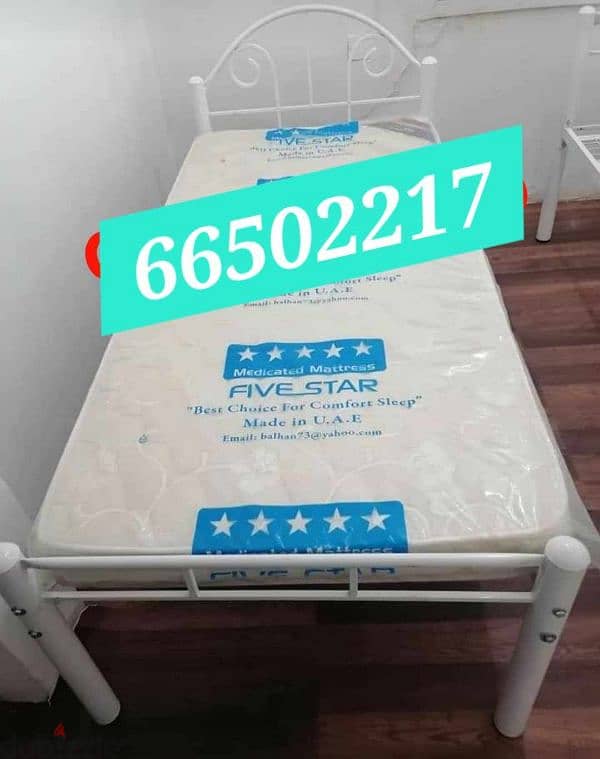 Brand new medicated mattress and bed frame pillows for sale with deliv 7