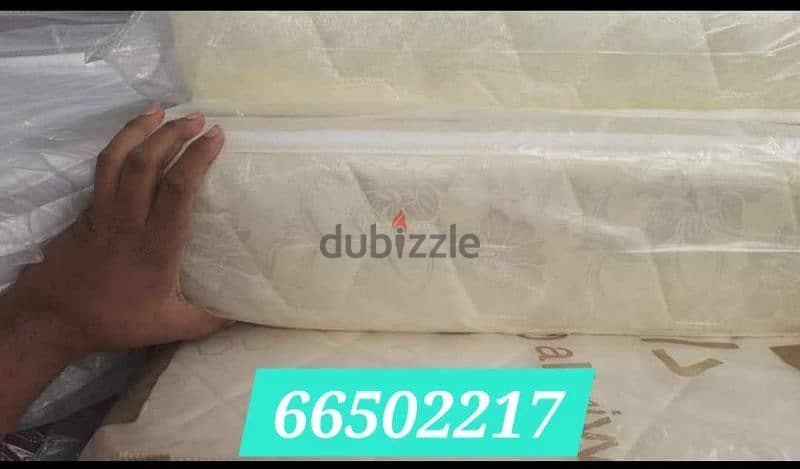 Brand new medicated mattress and bed frame pillows for sale with deliv 8