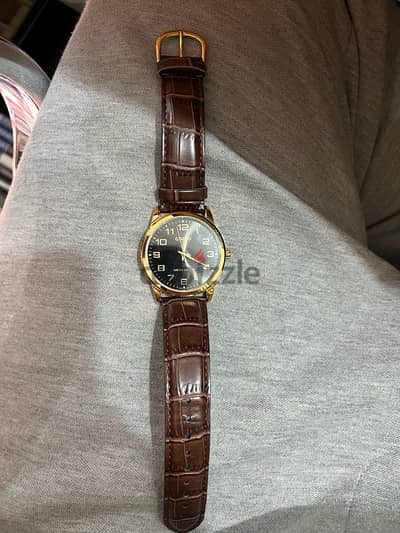 Casio original leather watch