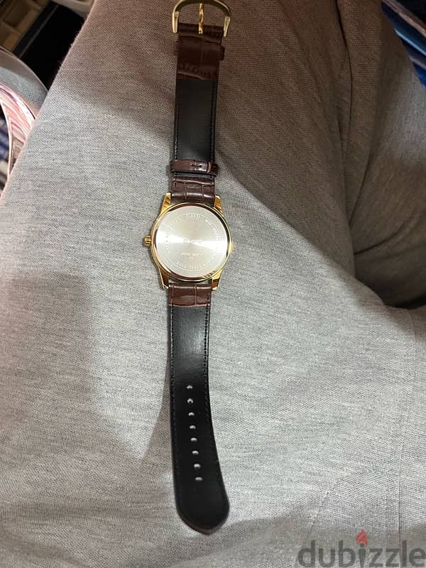 Casio original leather watch 1