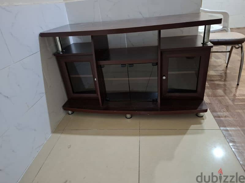 Wooden TV Table Negotiable Price 1