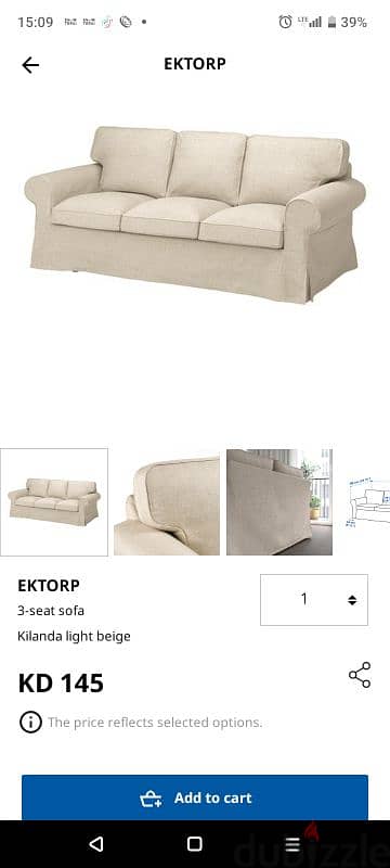 from IKEA sofa 25 kd 3