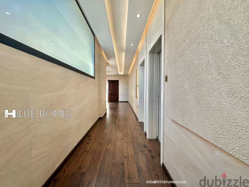 MODERN SPACIOUS FLOOR WITH DOWNTOWN VIEW FOR RENT IN MANSOURIYA 6