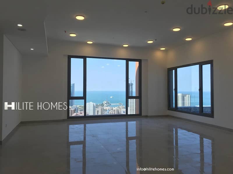 Three bedroom Penthouse with Private pool for rent in Salmiya 10