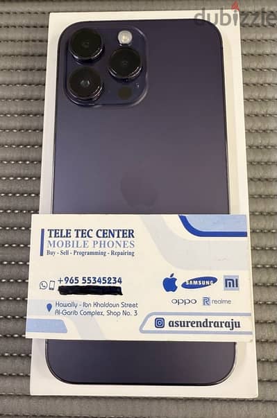 iPhone 14 Pro  Max 5G 256 GB Deep purple Used !