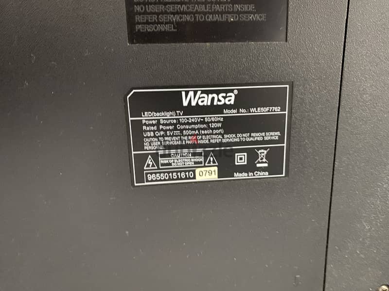 Wansa Led Tv 50inc ( Not Working) 2