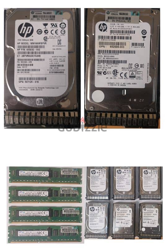 SAS Hard Drive & Ram 0