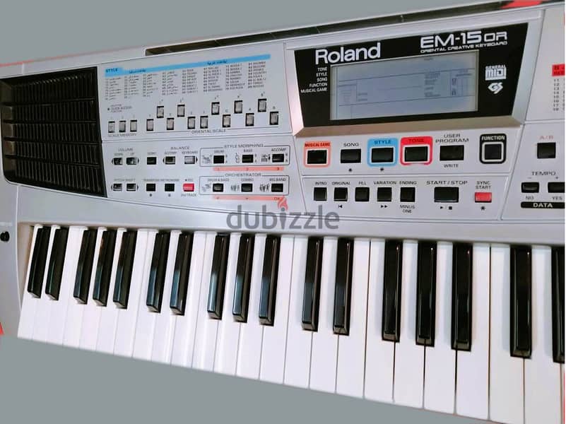 ROLAND EM-15 Oriental Musical Keyboard for sale in mint condition 0