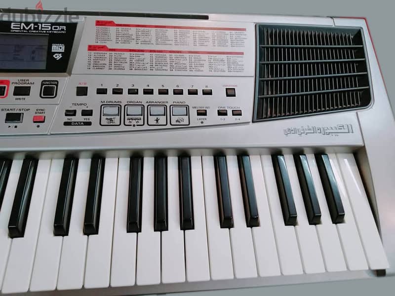 ROLAND EM-15 Oriental Musical Keyboard for sale in mint condition 7