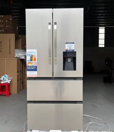 CoolFlow, French door refrigerator